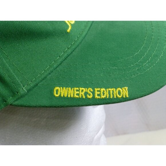 NWT John Deere Green Baseball Cap Hat Owners Edition Adjustable Strap - Picture 2 of 10